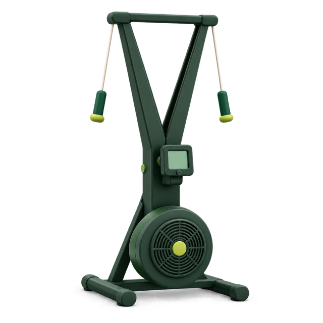 A ski erg workout machine